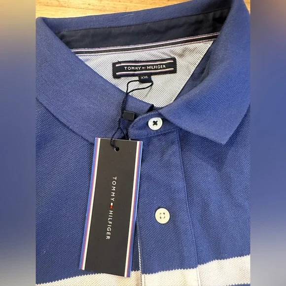 Tommy Hilfiger Men’s Polo Shirt Short Sleeve | Size XXL| NWT - Picture 2 of 5